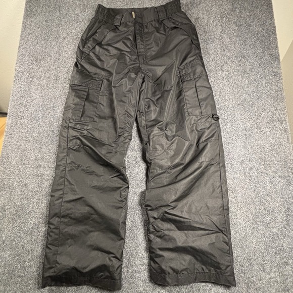 Pulse Other - Pulse Pants Men's Small Black Tech Snow Ski Black Cargo Pockets Insulated